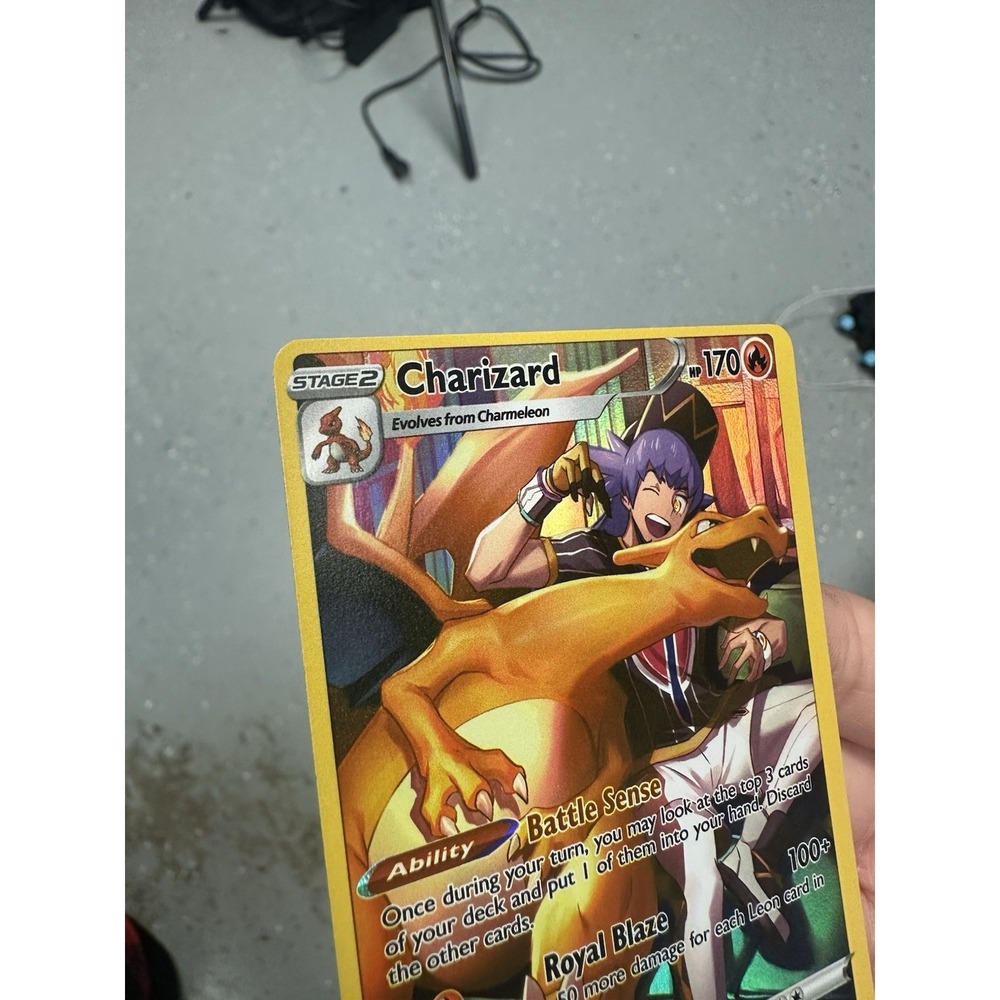 Charizard TG03/TG30 MISCUT ERROR ALIGNMENT DOT NEAR MINT!! NM UltraRare Holo - Picture 10 of 16